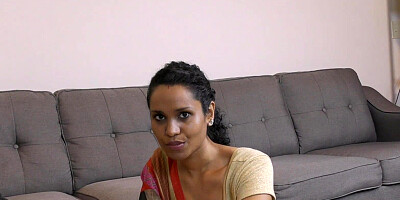 Indian MILF with a nice smile is ready to service a dick