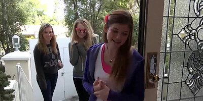 Carmen Callaway gets a creampie after a 4-way appointment