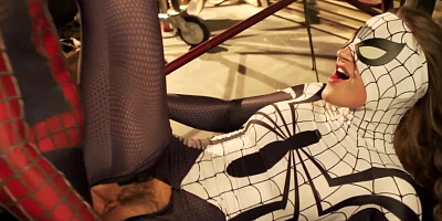 Spider-Girl Dani Daniels is fucked by Spider-Man Xander Corvus