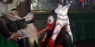 Aria Alexander getting fucked Luke Hardy in a parody