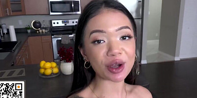 Somewhat immersive POV fuck with two girls with big butts