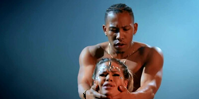 Interracial hardcore shagging between blonde and black stud