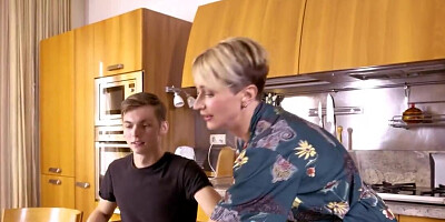Cherry Aleksa offers the stepson breakfast and something more