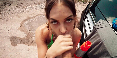 Outdoors point of view with Johnny Love and JC Wilds