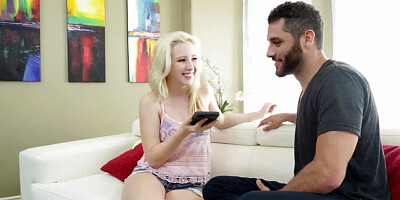 Riding dick makes sweet Samantha Rone moan for more