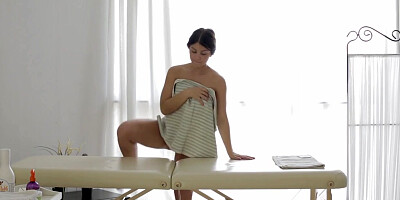 Massage beauty riding dick with her tight ass