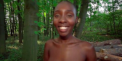 I Drilled Booty Chocolate-skinned Vixen With Hairy P