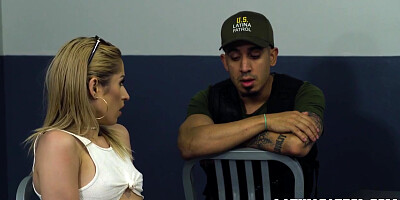 Goldie Oritiz - Undocumented Latina Caught By Border Control - 2160p