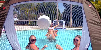 Abella Anderson likes water polo and enormous cocks