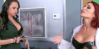 Army Babes In Uniform Dominate One Lucky Guy