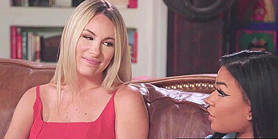 Stepmommys Girl - Scissoring Action - Summer Col And Bunny Madison