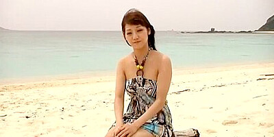 Horny Japanese model Rei Mizuna in Exotic teens 18+, Beach JAV clip