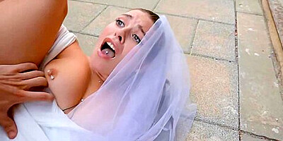 Whorish Bride With Natural Boobs Screwed By Cocky Limo Driver With Yae Triplex And Jordi El Nino Polla