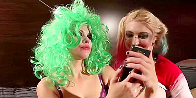 Harley Quinn, Nadia White And Leya Falcon In Best Sex Clip Cosplay Try To Watch For Only For You