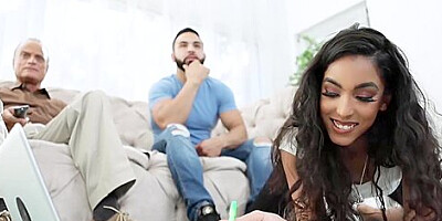 Claire Black In Hardcore Doggystyle Pounded By Sexy Stepuncle