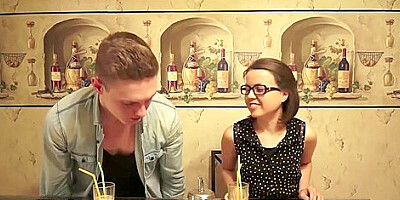 Nerdy Girl Seduced By Russian Guy