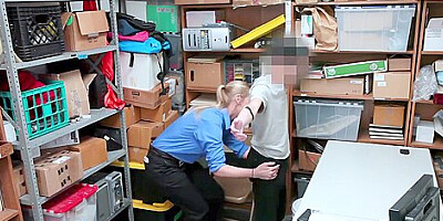 Lesbian Milf Officer Adores Banging Hot Horny Shoplifters
