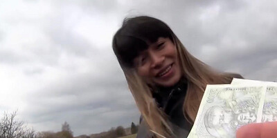 Mona Kim - An Exciting Outdoor Fuck With For A Fist Full