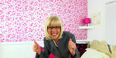 An older woman means fun 55