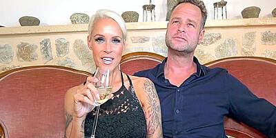 Blonde Milf Sophie Logan Melts Dick Right In Front Of Her Cuckold