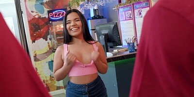 Summer Col And Damion Dayski - Shes Anal About Dipping Sauce / 23.12.2022