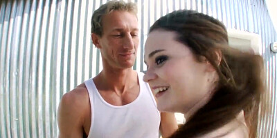 Lovely Tessa Lane pleases guy and gives him intense pleasure
