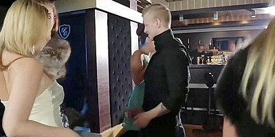 Hot Anal First Timers Have Backdoor Group Sex In The Euro Disco