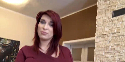 Boy comes to pregnant debtor to bang her