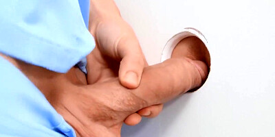 The Sexy Nurse Gets A Glory Hole Ass Fuck With Angel Wicky