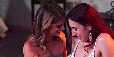 April Snow And Kristen Scott - Dykes And Go For Facesitting Fun