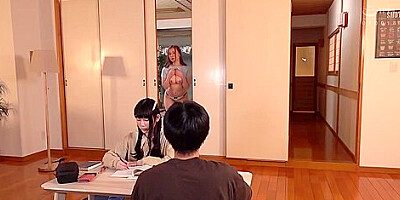 [hodv- ] My Small Titted Girlfriend Has An Older Step sister With Jiggly Big Tits That Sway All Over And Lure Me In Busty Temptation. Kokona Asakura Scene 5