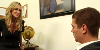 Brandi Love - first sex teacher for virgin student 18+ Xander Corvus