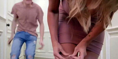 Young Lucky Guy Bangs A Sexy Cougar With Big Round Booty. Pt.2 - Jordi El Nino Polla And Aubrey Black