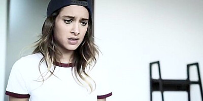 Stepbrother Fucks His Lesbian Stepsister