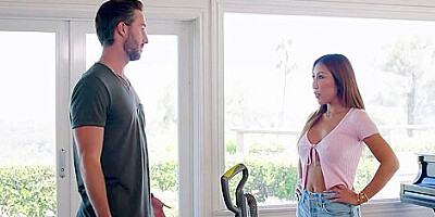 Chinese Milf Nicole Doshi Had To Keep It Down For Her Roommate