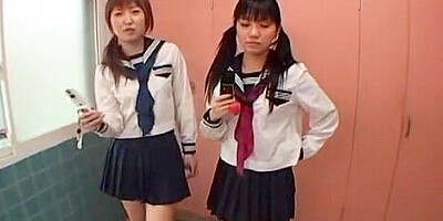 Horny Japanese chick Airi Nakashima, Hina Otsuka, Megu Shirosaki in Incredible Handjobs, teens 18+ JAV movie