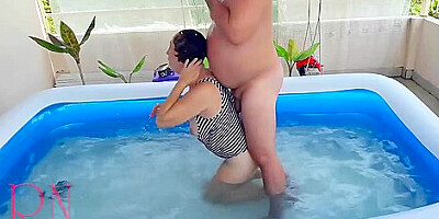 Outdoor Sex. Fuck A Whore In The Mouth And Pussy When She Is Underwater! Full