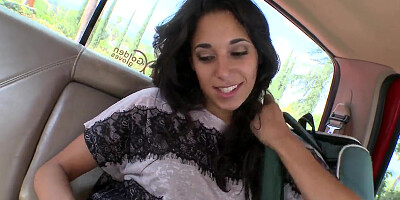 Babe from Puerto Rico feels likes home with my cock in her holes