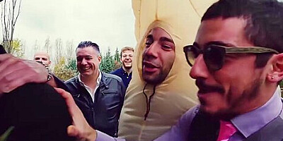 Wedding Guests Rough Anal Gangbang