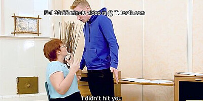 Guy Fucks Strict Mature Algebra Teacher While Husband Is At Work