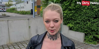 My Dirty Hobby - Busty blonde takes a creampie from stranger