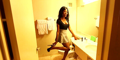 Vivica 40yo Ebony Milf Return For More Anal