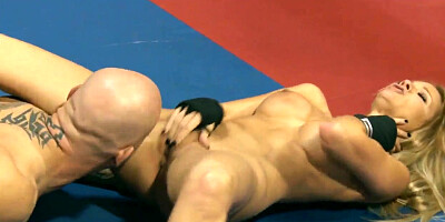 Hot big tit blonde Jessica Drake gets slam fucked at the gym