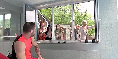 Grand Mams In Orgy Clip