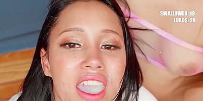 Natural Bukkake Gangbang Trailer - Lia Ponce