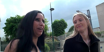 French Porn - Kelly Et Louna - Amateur 3some Porn