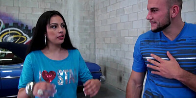 Jordan Ash & Ariel in Nipple nibble Scene