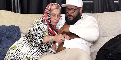 77 Years Old Grandma Gets Rough Ass Destroyed