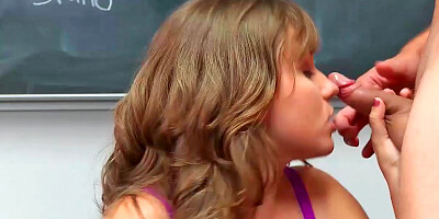 Chrissy Nova giving oral and getting stuffed in her cunt
