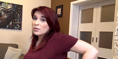 Blackmailer fucks pregnant wife while husband isn't home